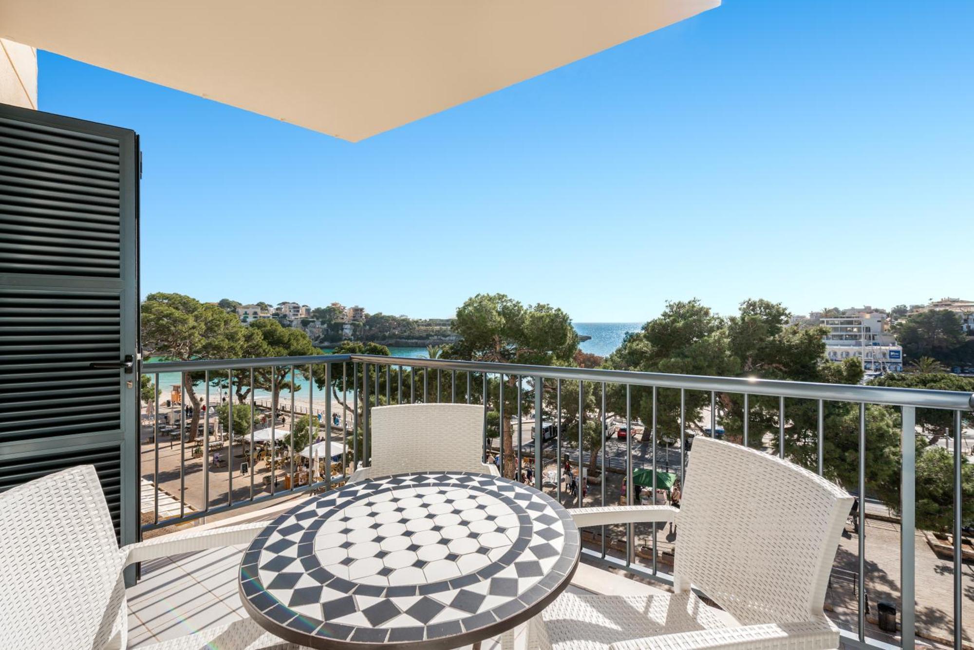 Meerblick Apartment 3- Hafen Porto Cristo 120m zum Strand Exterior foto