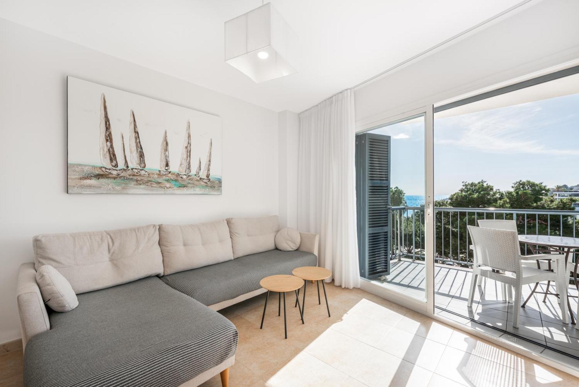 Meerblick Apartment 3- Hafen Porto Cristo 120m zum Strand Exterior foto